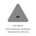 PP barra grigia triangolare